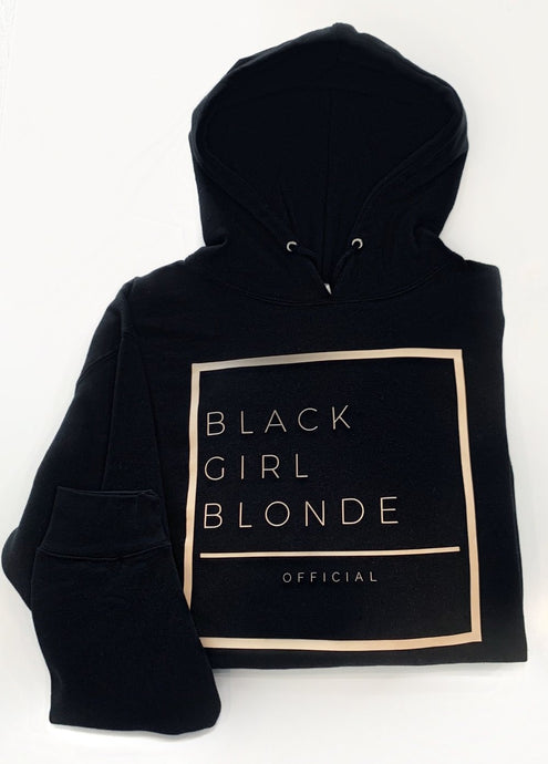 Black Girl Blonde Classic Fit Full Hoodie( Not Cropped)