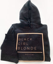 Load image into Gallery viewer, Black Girl Blonde Classic Fit Full Hoodie( Not Cropped)